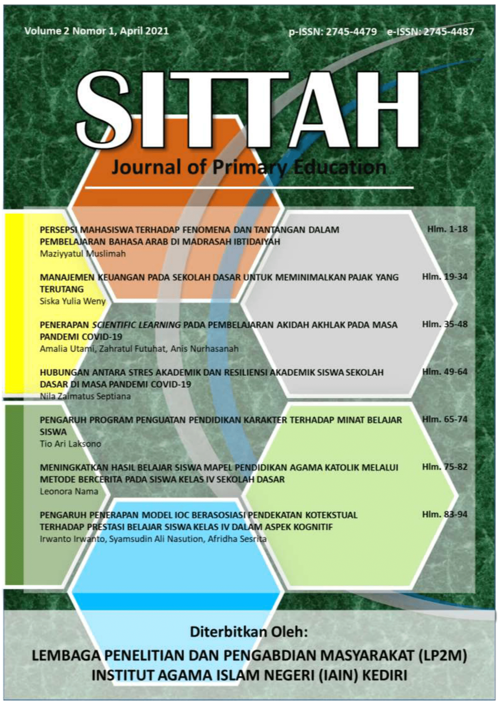 					View Vol. 2 No. 1 (2021): SITTAH: Journal of Primary Education
				